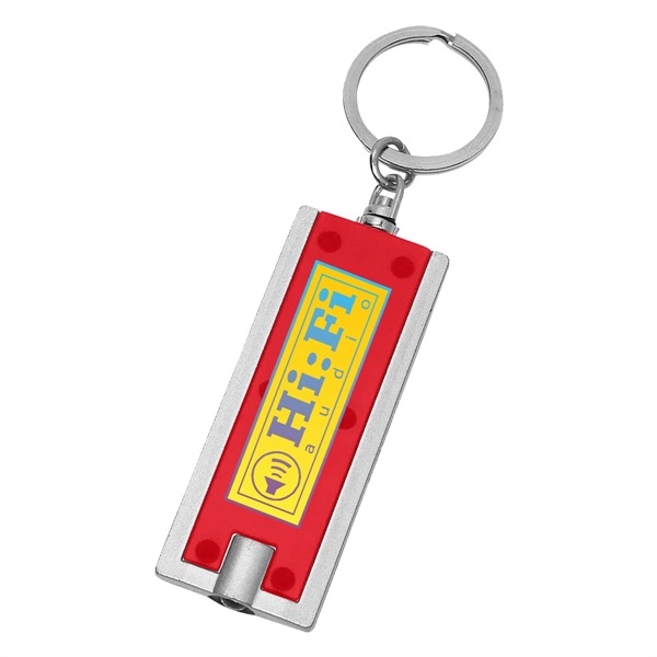 Rectangular LED Key Chain - Rectangular LED Key Chain - Image 16 of 19