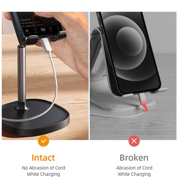 Adjustable Phone Stand For Desk - Adjustable Phone Stand For Desk - Image 4 of 6