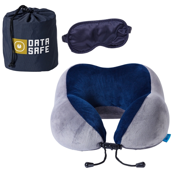 AeroLOFT® Business First Travel Pillow with Sleep Mask - AeroLOFT® Business First Travel Pillow with Sleep Mask - Image 0 of 0