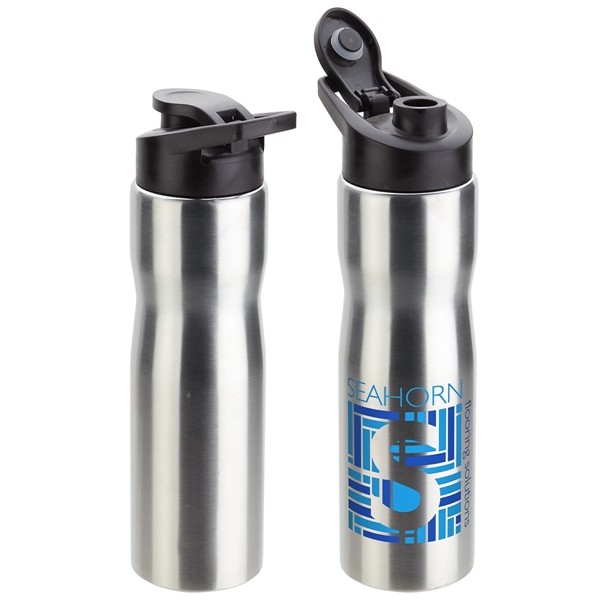 Crescent 25 oz Stainless Steel Bottle - Crescent 25 oz Stainless Steel Bottle - Image 3 of 3