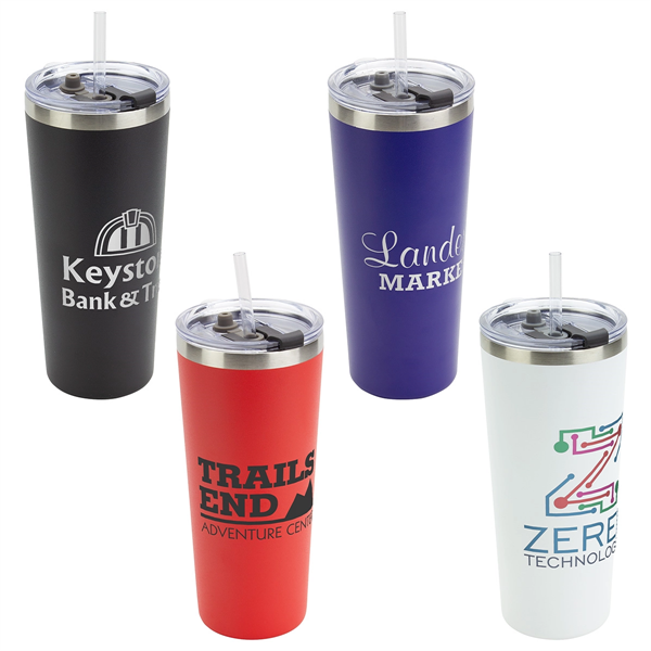 Brighton 20 oz Vacuum Insulated Stainless Steel Tumbler - Brighton 20 oz Vacuum Insulated Stainless Steel Tumbler - Image 0 of 4