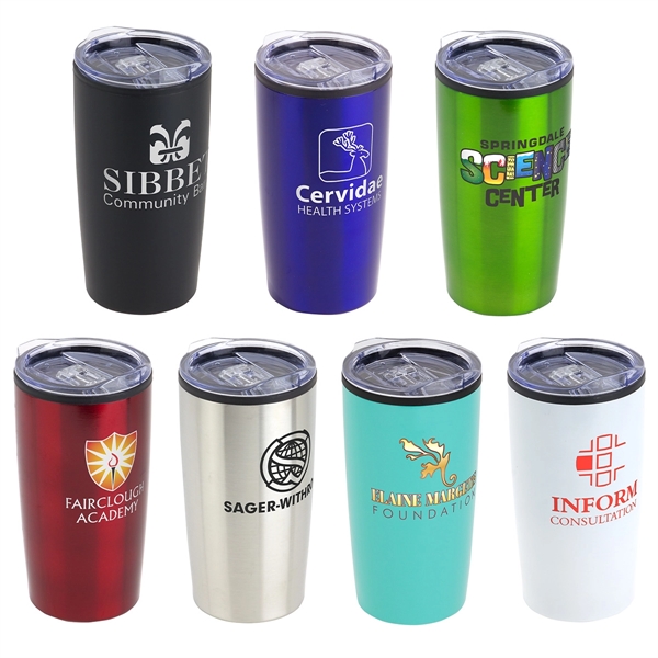 Olympus 20 oz. Stainless Steel/PP Tumbler - Olympus 20 oz. Stainless Steel/PP Tumbler - Image 0 of 7