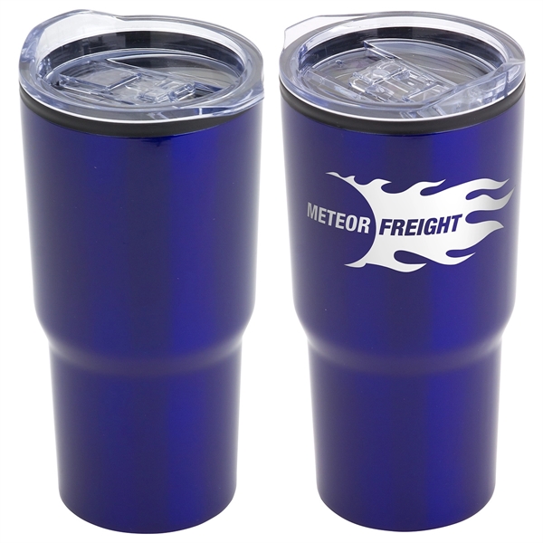 Odyssey 20 oz Stainless Steel/Polypropylene Travel Tumbler - Odyssey 20 oz Stainless Steel/Polypropylene Travel Tumbler - Image 2 of 5