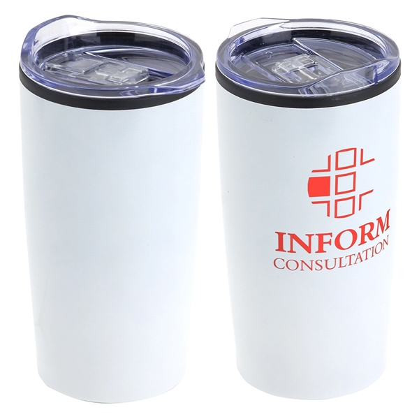 Olympus 20 oz. Stainless Steel/PP Tumbler - Olympus 20 oz. Stainless Steel/PP Tumbler - Image 7 of 7