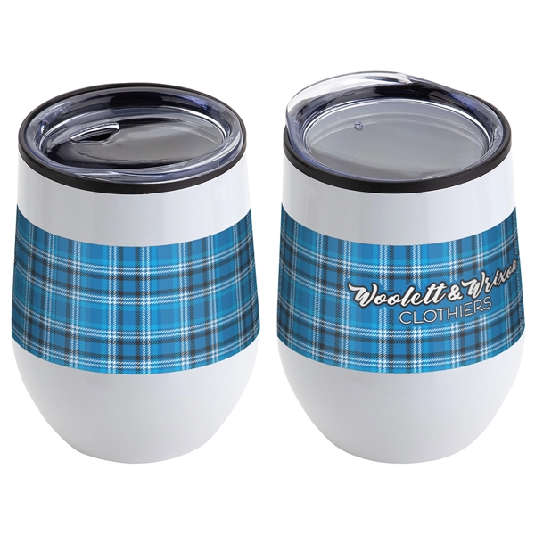 Onyx 12 oz Stainless Steel/Polypropylene Wine Goblet - Onyx 12 oz Stainless Steel/Polypropylene Wine Goblet - Image 5 of 5