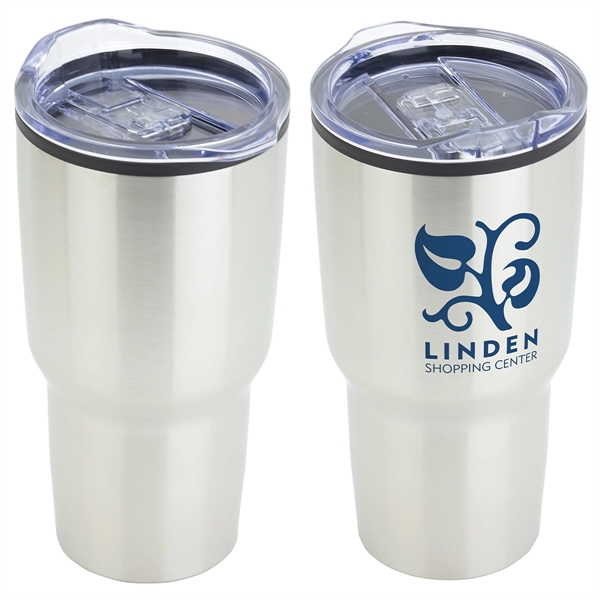 Odyssey 30 oz Stainless Steel/Polypropylene Travel Tumbler - Odyssey 30 oz Stainless Steel/Polypropylene Travel Tumbler - Image 3 of 4