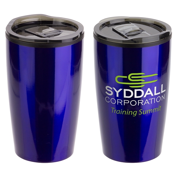 Optima 14 oz Stainless Steel/Polypropylene Tumbler - Optima 14 oz Stainless Steel/Polypropylene Tumbler - Image 2 of 4