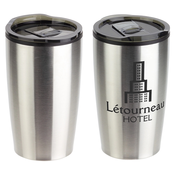 Optima 14 oz Stainless Steel/Polypropylene Tumbler - Optima 14 oz Stainless Steel/Polypropylene Tumbler - Image 3 of 4