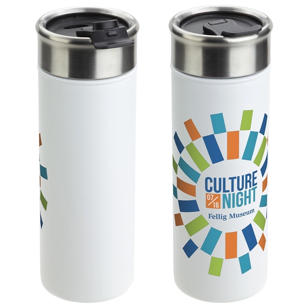 Solari 18 oz Copper-Lined Powder-Coated Insulated Tumbler - Solari 18 oz Copper-Lined Powder-Coated Insulated Tumbler - Image 5 of 5