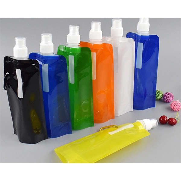 16oz Portable Collapsible Water Pouch - 16oz Portable Collapsible Water Pouch - Image 1 of 2