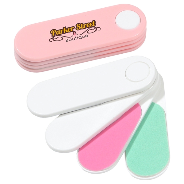 Fashion 4 Nail File & Buffer - Fashion 4 Nail File & Buffer - Image 0 of 2