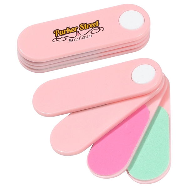 Fashion 4 Nail File & Buffer - Fashion 4 Nail File & Buffer - Image 1 of 2