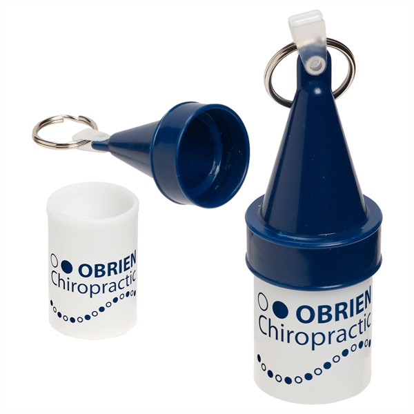 Floating Buoy Waterproof Container with Key Ring - Floating Buoy Waterproof Container with Key Ring - Image 1 of 3