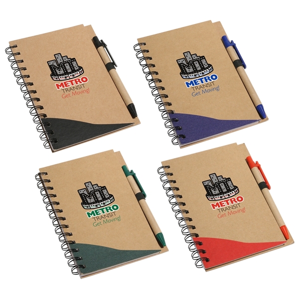 Recycle Write Notebook & Pen - Recycle Write Notebook & Pen - Image 0 of 4