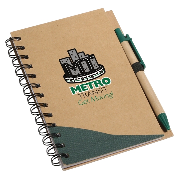 Recycle Write Notebook & Pen - Recycle Write Notebook & Pen - Image 3 of 4