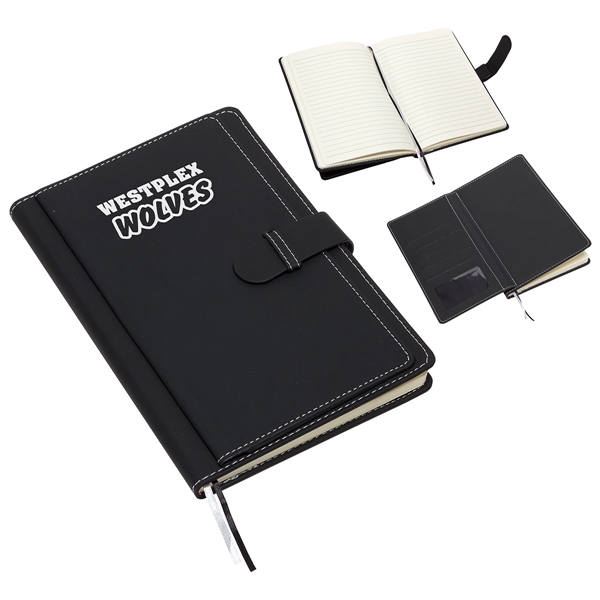 Travel Journal with Card Pockets - Travel Journal with Card Pockets - Image 1 of 2