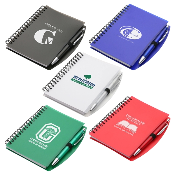 Hardcover Notebook & Pen Set - Hardcover Notebook & Pen Set - Image 0 of 5