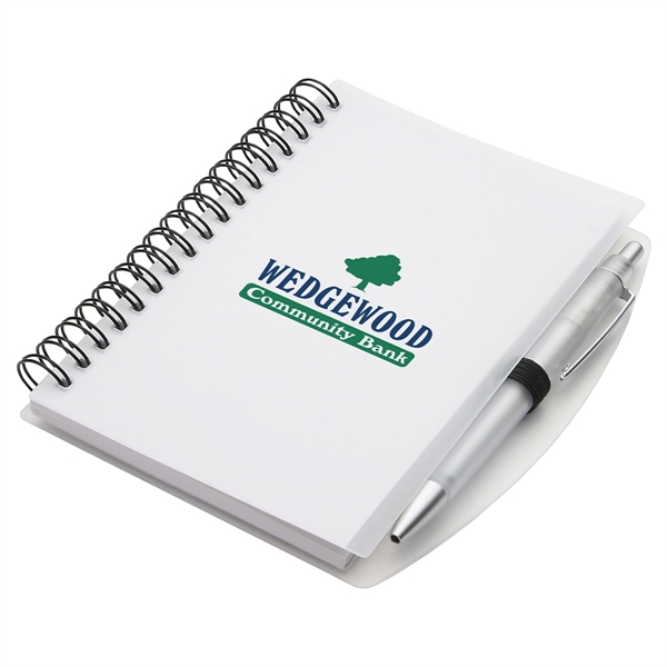 Hardcover Notebook & Pen Set - Hardcover Notebook & Pen Set - Image 3 of 5