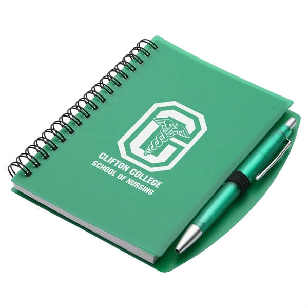 Hardcover Notebook & Pen Set - Hardcover Notebook & Pen Set - Image 4 of 5