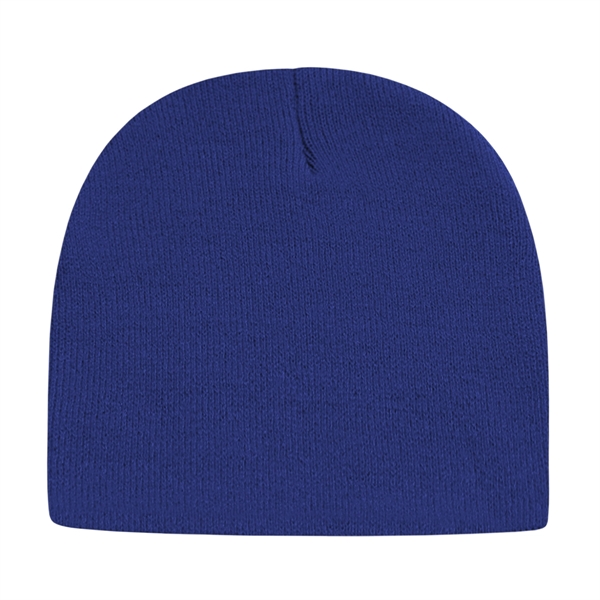 Cap America® 8 1/2" Pro-Rib Tompkin Knit Beanie - Cap America® 8 1/2" Pro-Rib Tompkin Knit Beanie - Image 0 of 16