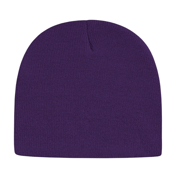 Cap America® 8 1/2" Pro-Rib Tompkin Knit Beanie - Cap America® 8 1/2" Pro-Rib Tompkin Knit Beanie - Image 4 of 16