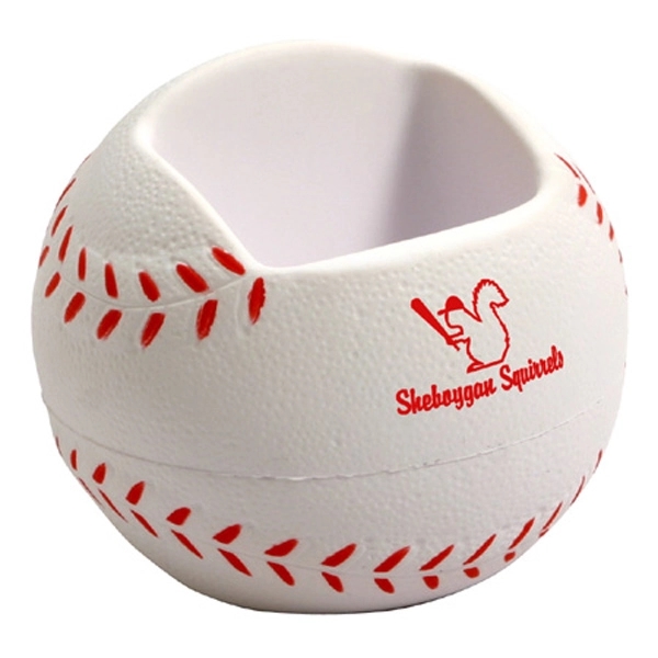 Baseball Stress Reliever Desktop Bin - Baseball Stress Reliever Desktop Bin - Image 0 of 0