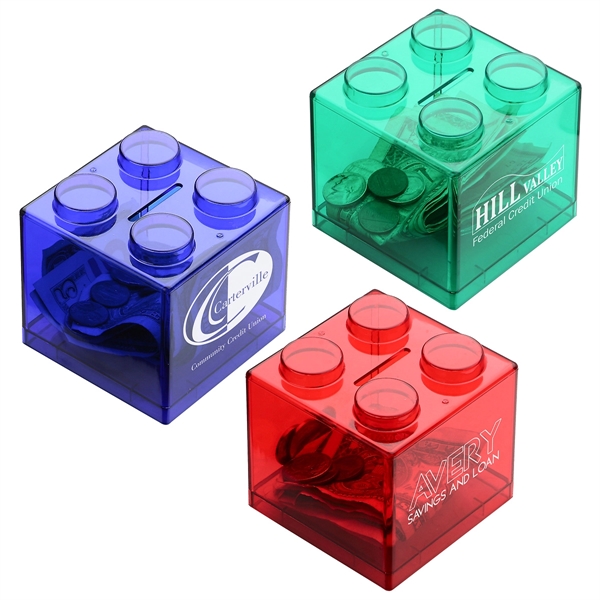 Money Stack Coin Bank - Money Stack Coin Bank - Image 0 of 3