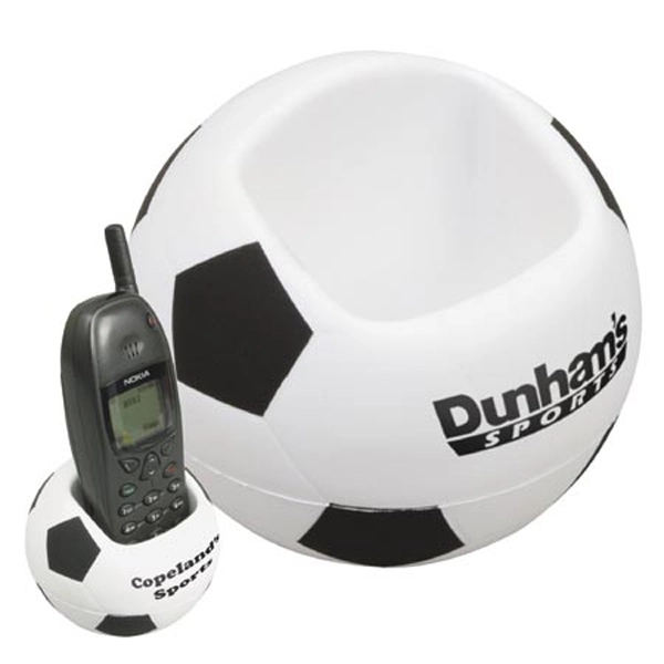 Soccer Stress Reliever Desktop Bin - Soccer Stress Reliever Desktop Bin - Image 0 of 0
