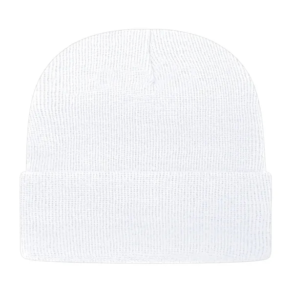 Cap America® 12" Pro-Rib Tompkin Knit with Cuff - Cap America® 12" Pro-Rib Tompkin Knit with Cuff - Image 1 of 12