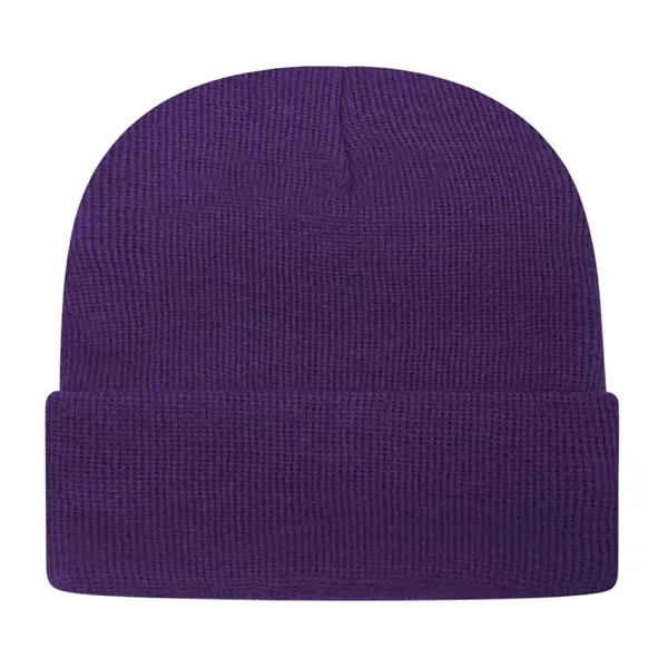 Cap America® 12" Pro-Rib Tompkin Knit with Cuff - Cap America® 12" Pro-Rib Tompkin Knit with Cuff - Image 4 of 12