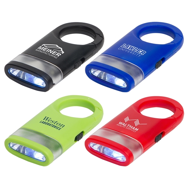 Dual Shine LED Light Carabiner - Dual Shine LED Light Carabiner - Image 0 of 4