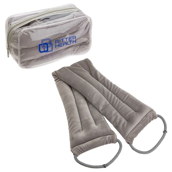 BeWell™ Flaxseed Heat Therapy Neck/Shoulder Pad with Hand