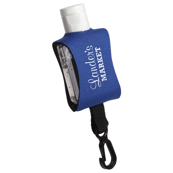 Custom Cozy Clip 0.5 oz Hand Sanitizer