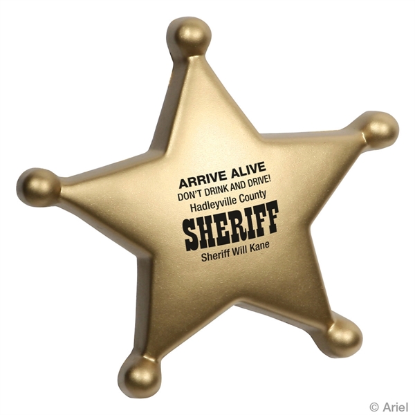 Sheriffs Badge Stress Reliever - Sheriffs Badge Stress Reliever - Image 0 of 0