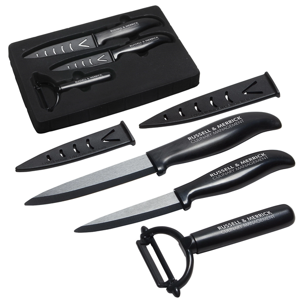 Top Choice Ceramic Knife & Peeler Set - Top Choice Ceramic Knife & Peeler Set - Image 0 of 0