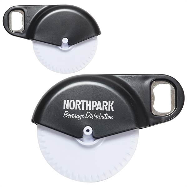 Napoli Pizza Cutter with Bottle Opener - Napoli Pizza Cutter with Bottle Opener - Image 1 of 4