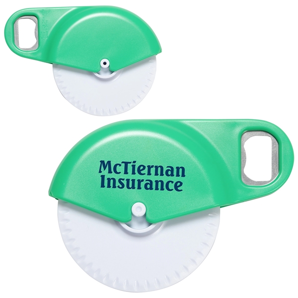 Napoli Pizza Cutter with Bottle Opener - Napoli Pizza Cutter with Bottle Opener - Image 3 of 4