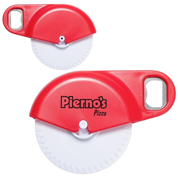 Napoli Pizza Cutter with Bottle Opener - Napoli Pizza Cutter with Bottle Opener - Image 4 of 4