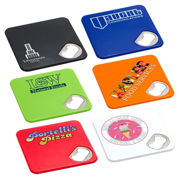 Econo Bottle Opener Coaster - Econo Bottle Opener Coaster - Image 0 of 5