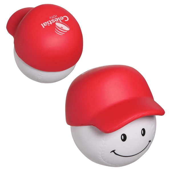 Baseball Mad Cap Stress Reliever - Baseball Mad Cap Stress Reliever - Image 0 of 0