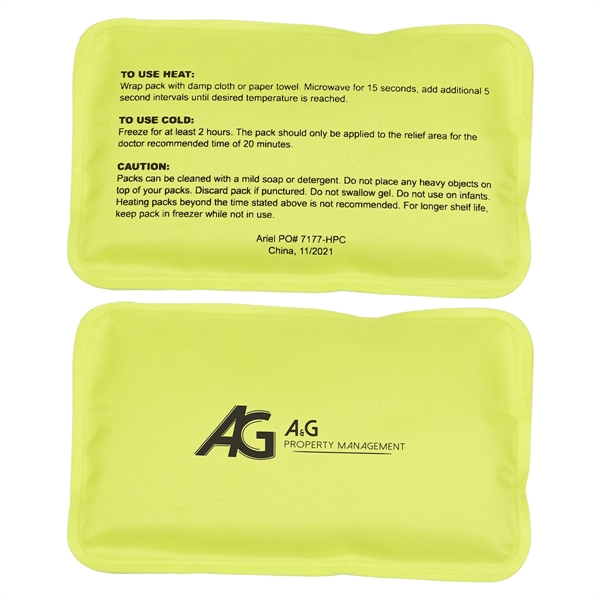 Rectangle Nylon-Covered Hot/Cold Pack - Rectangle Nylon-Covered Hot/Cold Pack - Image 6 of 8