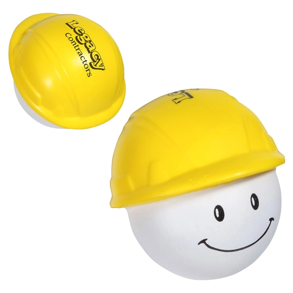 Hard Hat Mad Cap Stress Reliever - Hard Hat Mad Cap Stress Reliever - Image 2 of 2