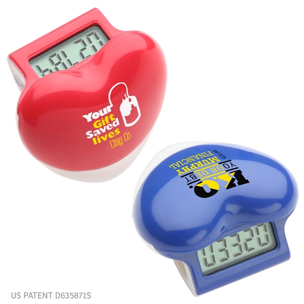 Healthy Heart Step Pedometer - Healthy Heart Step Pedometer - Image 0 of 2