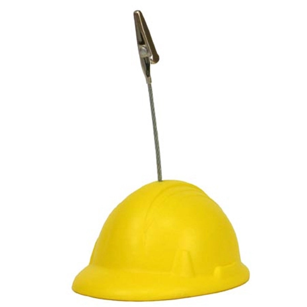 Hard Hat Stress Reliever Memo Holder - Hard Hat Stress Reliever Memo Holder - Image 0 of 0