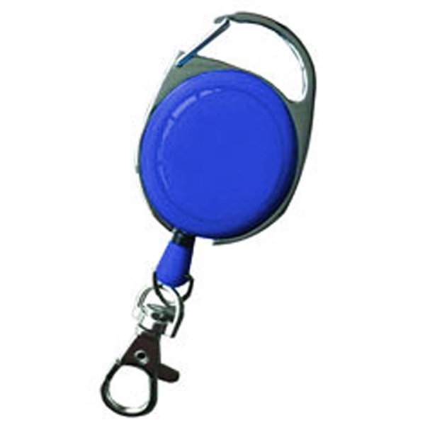 Carabiner Badge Reel with Lobster Claw & Belt Clip - Carabiner Badge Reel with Lobster Claw & Belt Clip - Image 3 of 5