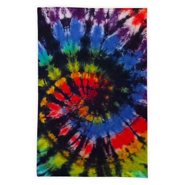 Festive Tie Dye Neck Gaiter - Festive Tie Dye Neck Gaiter - Image 1 of 2