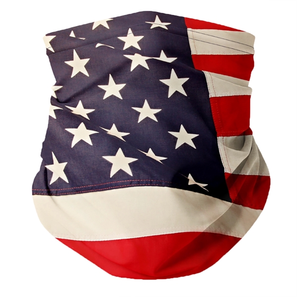 Patriotic Neck Gaiter - Patriotic Neck Gaiter - Image 0 of 2