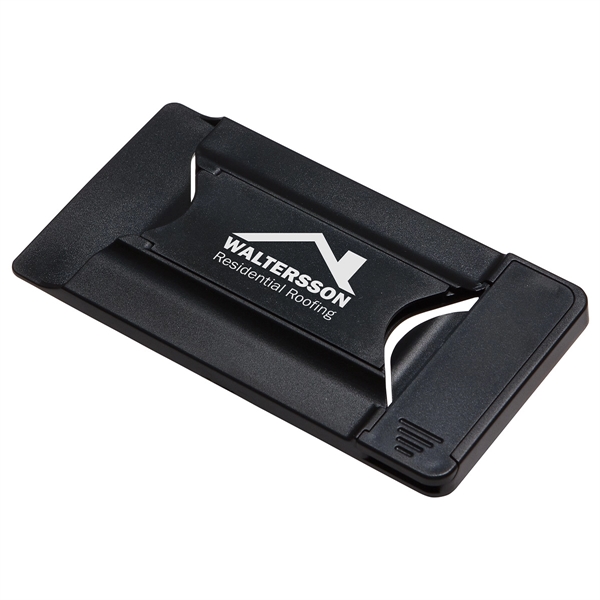 Smart Mobile Wallet w/Phone Stand & Screen Cleaner - Smart Mobile Wallet w/Phone Stand & Screen Cleaner - Image 1 of 3