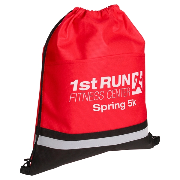 Safety Non-Woven Drawstring Bag - Safety Non-Woven Drawstring Bag - Image 3 of 3