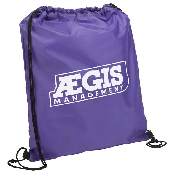 Quick Sling Polyester Budget Backpack - Quick Sling Polyester Budget Backpack - Image 7 of 9